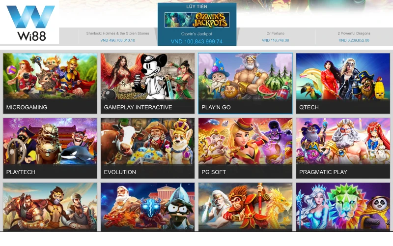 Những ưu đãi dành cho người chơi slot game tại WI88